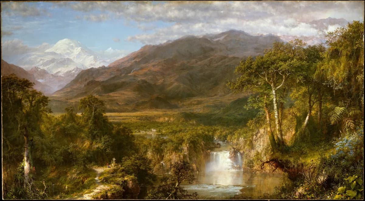 Corazón de los Andes, Frederic Edwin Church, 1859