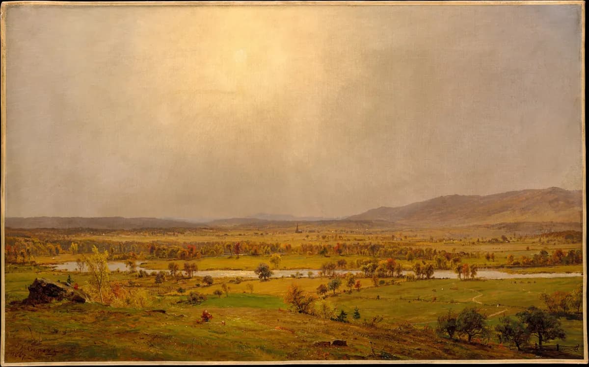 Pompton Plains, Nueva Jersey, Jasper Francis Cropsey, 1867