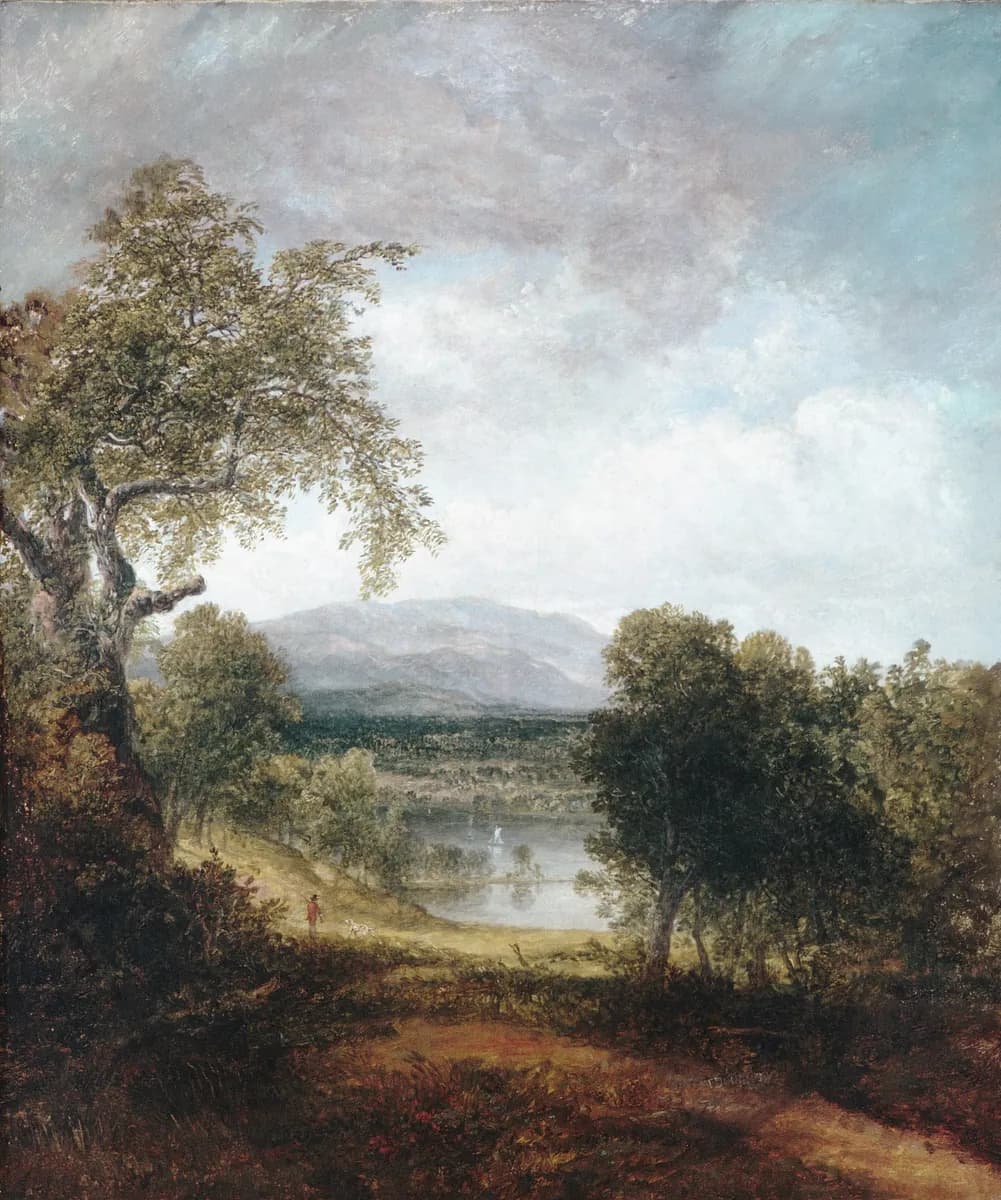Un vistazo al río, Thomas Doughty, h. 1843–1850