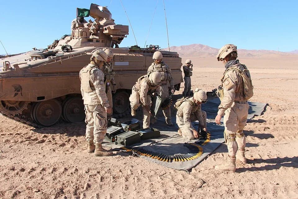 Marder 1A3 - Ejército de Chile