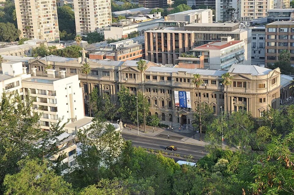 Pontificia Universidad Católica de Chile's Casa Central campus