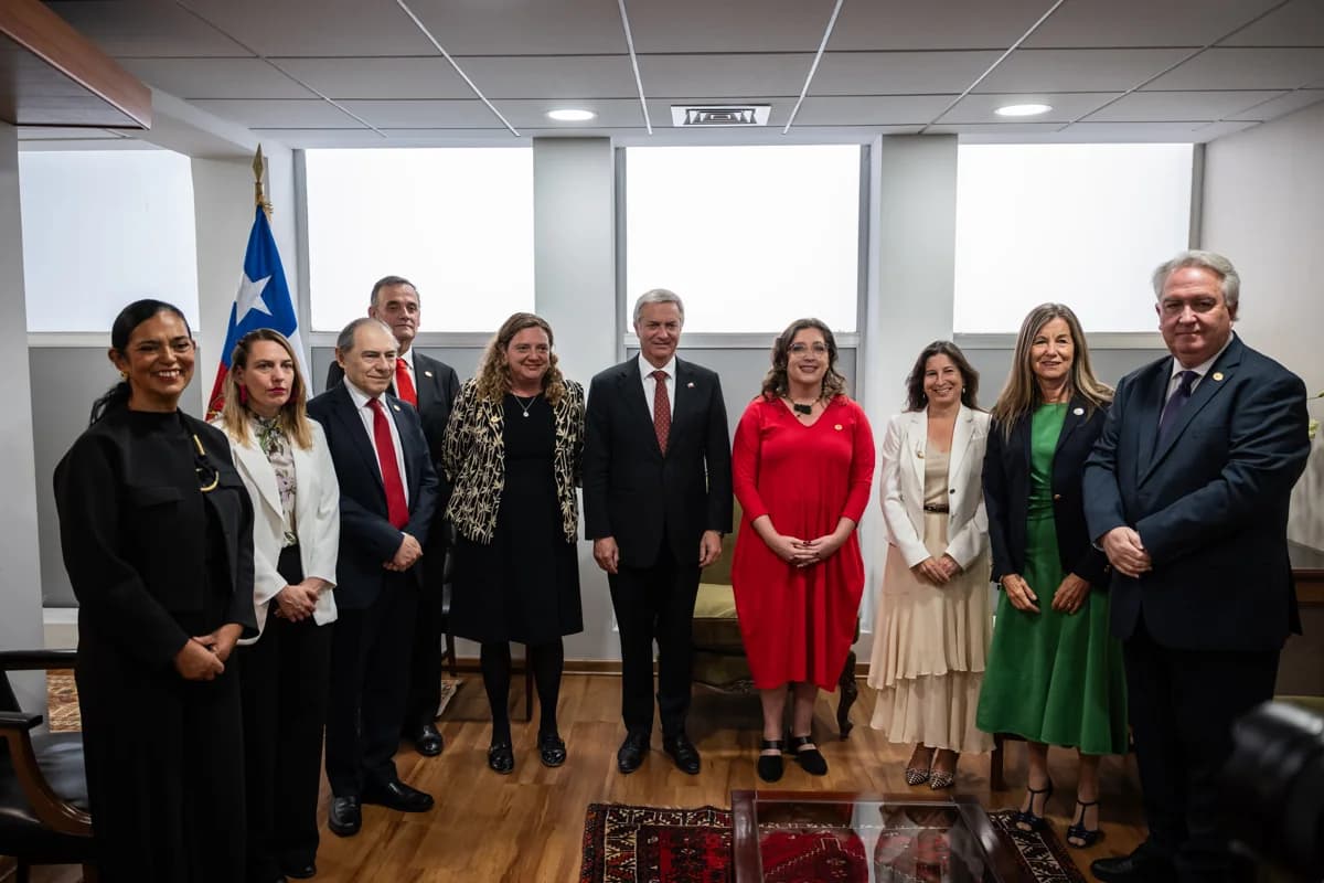 S.E. el Presidente de la República, José Antonio Kast, asiste a la cuenta pública del Tribunal Constitucional