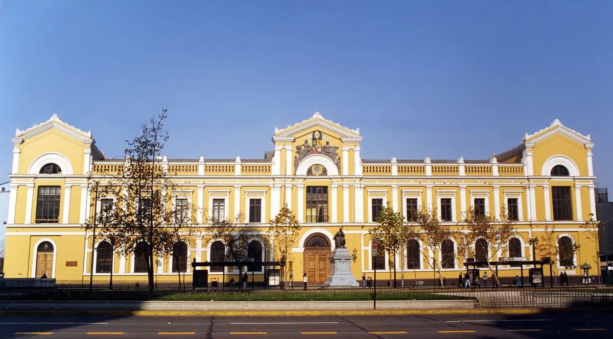 Casa Central de la Universidad de Chile.