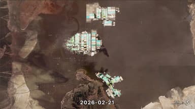 Lithium Ponds of Chile's Salar de Atacama (SVS15006)
