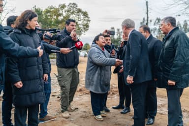 S.E. el Presidente de la República, José Antonio Kast Rist, se reúne con vecinos de cárcel La Laguna, en Talca