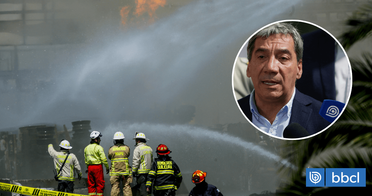 Eliminan gas del camión que explotó en la RM y trabajan en extinguir fuego de segundo vehículo