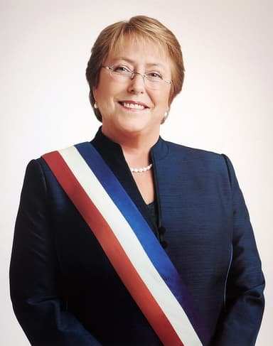 Retrato de Michelle Bachelet
